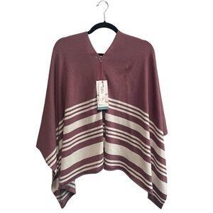 NWT Carve Designs Torrey Poncho Washable Merino